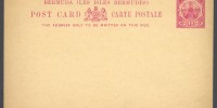 1909 Dry Dock Foreign Postal Card 1909 1d Postal Card Foreign Rate
