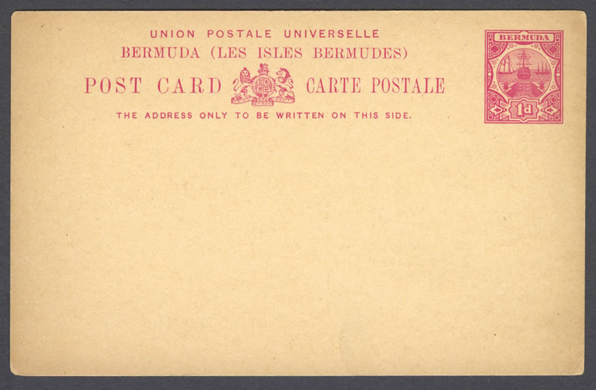 1909 Dry Dock Foreign Postal Card