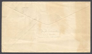 1914 First World War reverse Censor Cover
