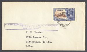 1935 King George V Silver Jubilee FDC