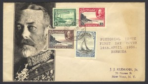 1936 KGV Pictorial Issue FDC