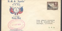 1936 HMS Apollo joins with the US Navy for Navy Day 1936 Navy Day HMS Apollo join the US Navy