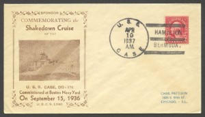 1937 USS Case Shakedown Cruise CC