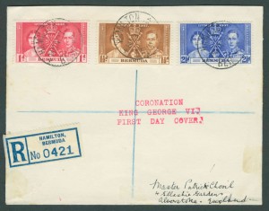 1937 George VI Coronation FDC