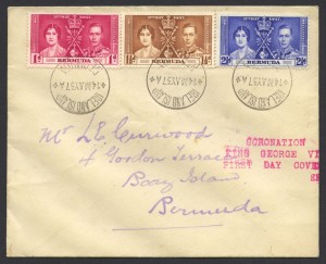 1937 Coronation King George VI fdc