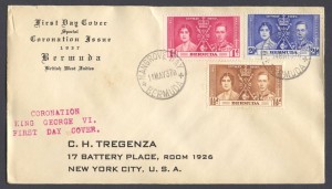 1937 George VI Coronation FDC