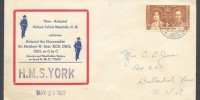 1937 Relief of C in C America and West Indies Station HMS York 1937 Relief of C in C America and West Indies Station HMS York CC