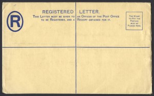 1938 C6a Registered Envelope PS
