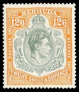 1938 12/6 Key Plate Type SG120