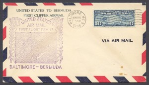 1939 First Flight FAM17 Baltimore Bermuda FF