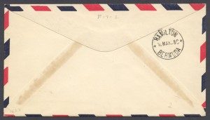 1939 First Flight FAM17 Baltimore Bermuda reverse FF