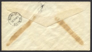 1939 First Flight FAM17 Baltimore Bermuda reverse FF
