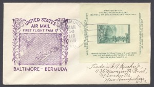 1939 First Flight FAM17 Baltimore Bermuda FF