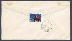 1939 First Flight FAM17 Baltimore Bermuda reverse FF