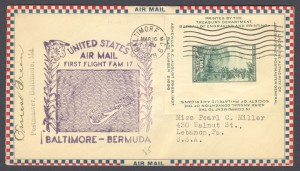 1939 First Flight FAM17 Baltimore Bermuda FF