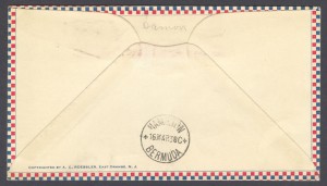 1939 First Flight FAM17 Baltimore Bermuda rev FF