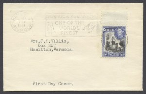 1941 King George VI 3d Pictorial FDC