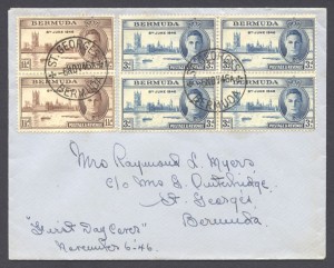 1946 Peace Victory FDC