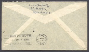 1947 Colonial Airlines Inaugural Flight Washington DC FF