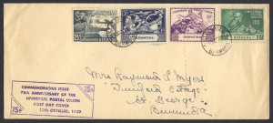 1949 Universal Postal Union FDC