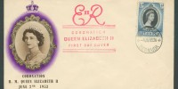 1953 Coronation Queen Elizabeth II Omnibus 1953 Queen Elizabeth II Coronation FDC