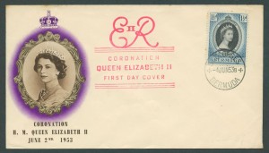 1953 Queen Elizabeth II Coronation FDC