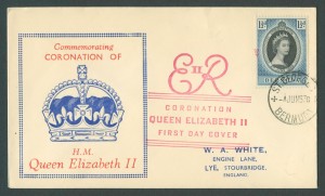 1953 Queen Elizabeth II Coronation FDC