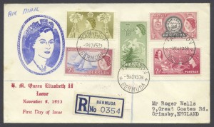 1953 QEII Issue Definitive FDC