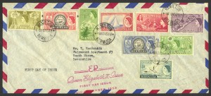 1953 QEII Issue Definitive FDC