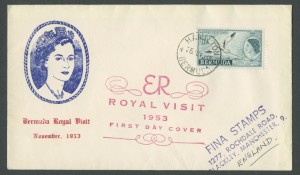 1953 Royal Visit First Day Cover