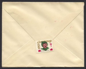 1953 Royal Visit reverse with Seal First Day Cover