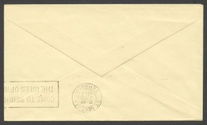 1953 Bermuda Conference Army Air Force 856 reverse
