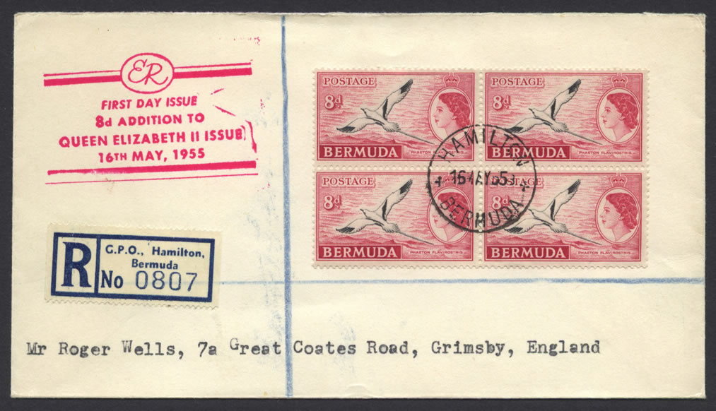 1955 8d addition to QEII definitive issues