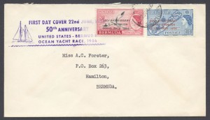 1956 50th Anniversary Ocean Race FDC