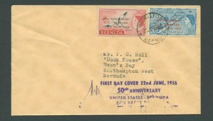 1956 50th Anniversary Ocean Race FDC