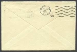 1958 BOAC First Flight London to Caracas FF