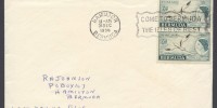 1958 Bermuda Royal Visit Last Day of Issue 1957 Royal Visit Last Day of Issue
