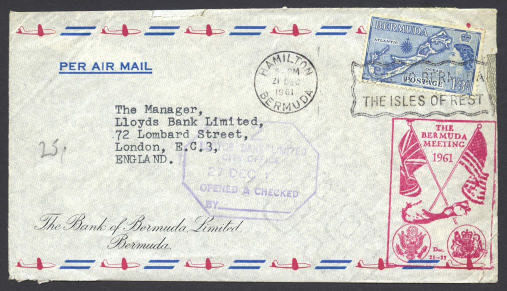 1961 The Bermuda Meeting cover