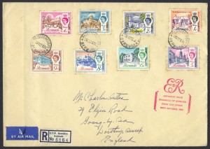 1962 Buildings of Bermuda Registered FDC