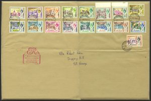 1962 Buildings of Bermuda full set FDC