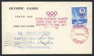 1964 XVII Olympic Games Tokyo Japan FDC