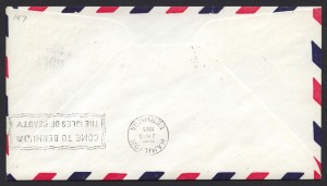 1965 First BOAC Super VC10 Flight New York to Bermuda reverse FF