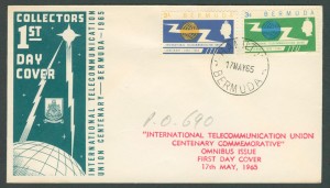 1965 International Telecommunication Union Centenary FDC
