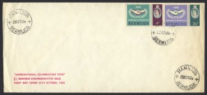 1965 International Co-operation Year omnibus FDC