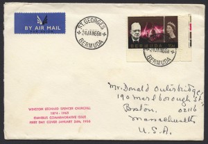 1966 Winston Churchill Commemoration FDC