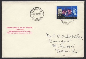 1966 Winston Churchill Commemoration FDC