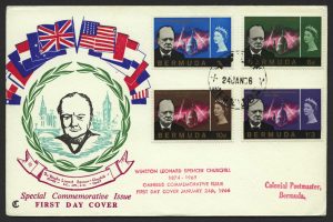 1966 Winston Churchill Commemoration FDC