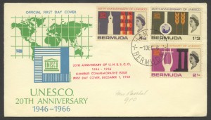 1966 20th Anniversary UNESCO FDC