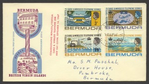 1967 Cable & Wireless Telephone Service FDC