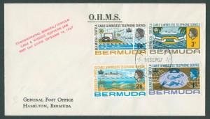 1967 Cable & Wireless Telephone Service OHMS FDC
